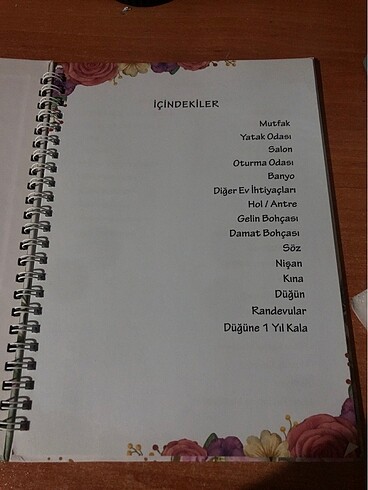 Diğer Çeyiz Defteri