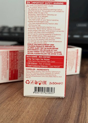 Maxx Deluxe Kırmızı Saç Boyası - Görsel 6