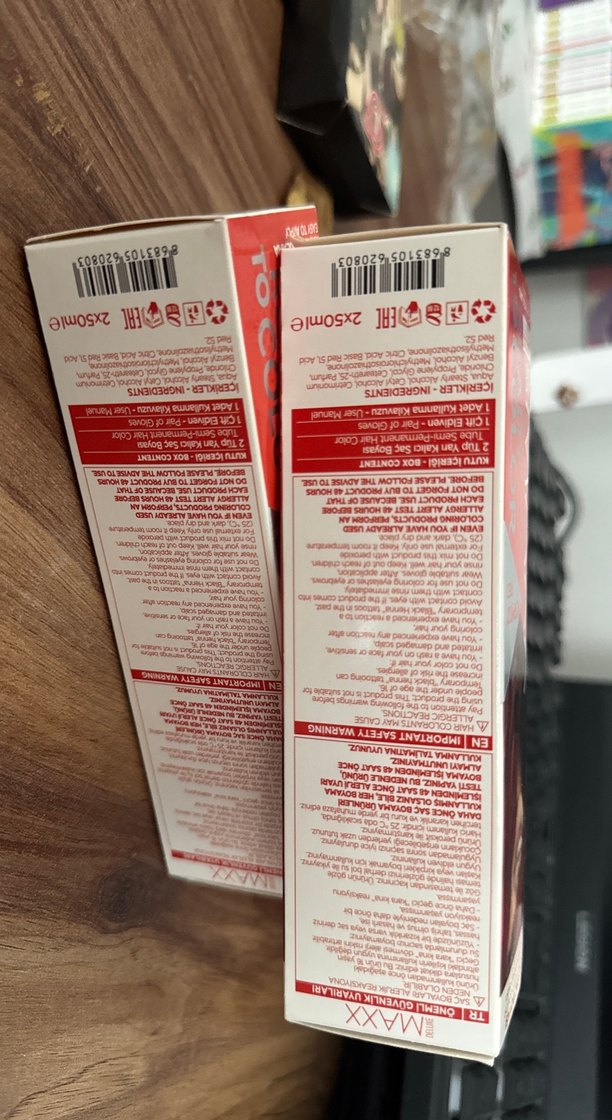 Maxx Deluxe Kırmızı Saç Boyası - Görsel 4