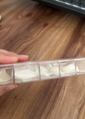 Nascita Profesyonel Beyaz Stiletto Takma Tırnak - Görsel 2