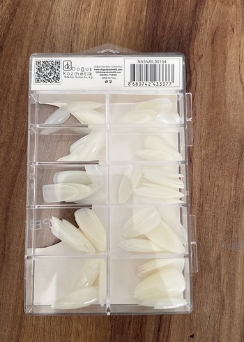 Nascita Profesyonel Beyaz Stiletto Takma Tırnak - Görsel 3