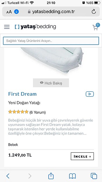 Yataş first dream yatak