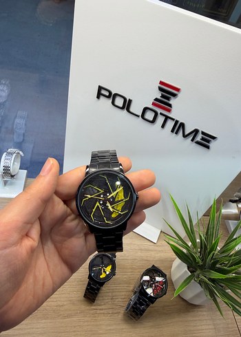Golden Polo Polotime Siyah Erkek İs Saat