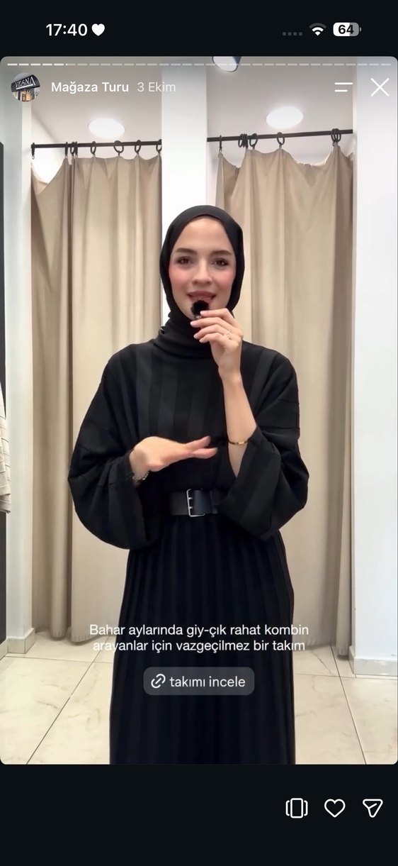 Vesna Desing Minimal Siyah Çizgili Triko Takım — görsel 6/7