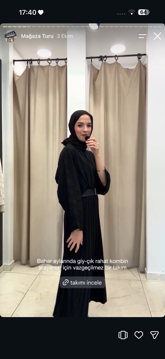 Vesna Desing Minimal Siyah Çizgili Triko Takım — görsel 5/7