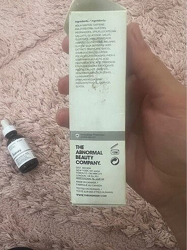 Beden Renk The ordinary
