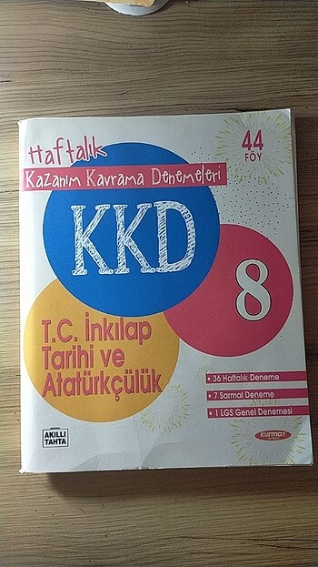 8. Sınıf T.C. İnkılap Tarihî ve Atatürkçülük Kitabı