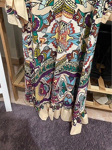 xs Beden Zara elbise