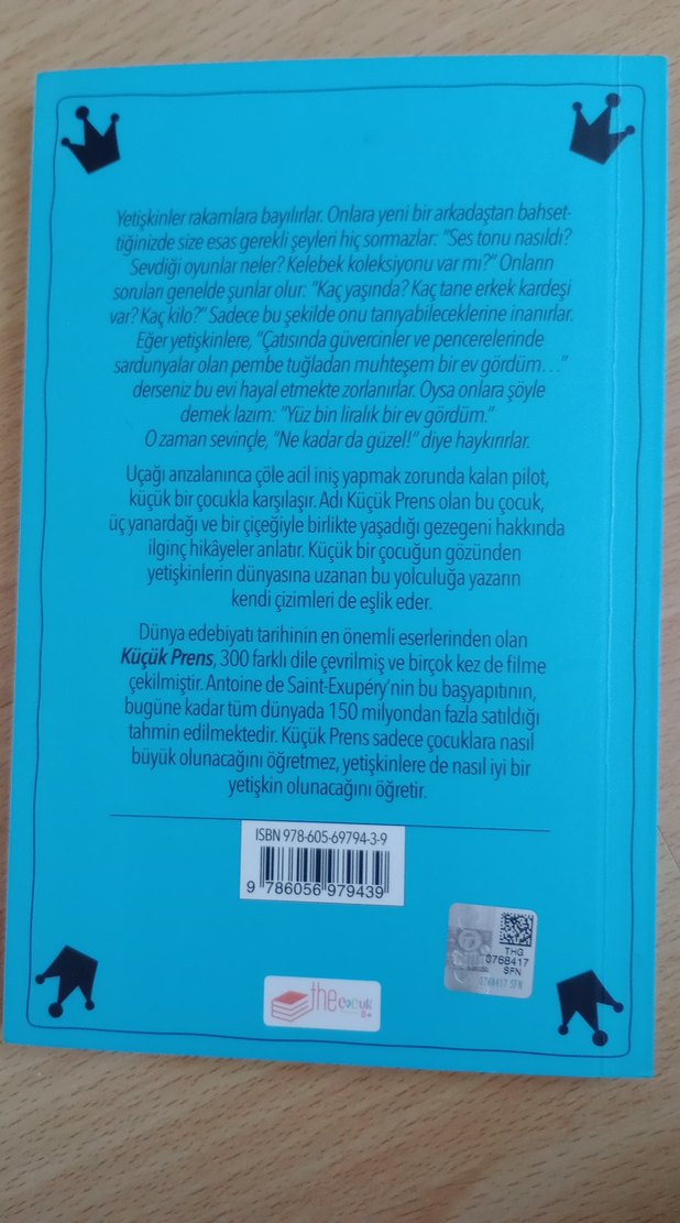 Küçük Prens - Antoine de Saint-Exupery - Görsel 5