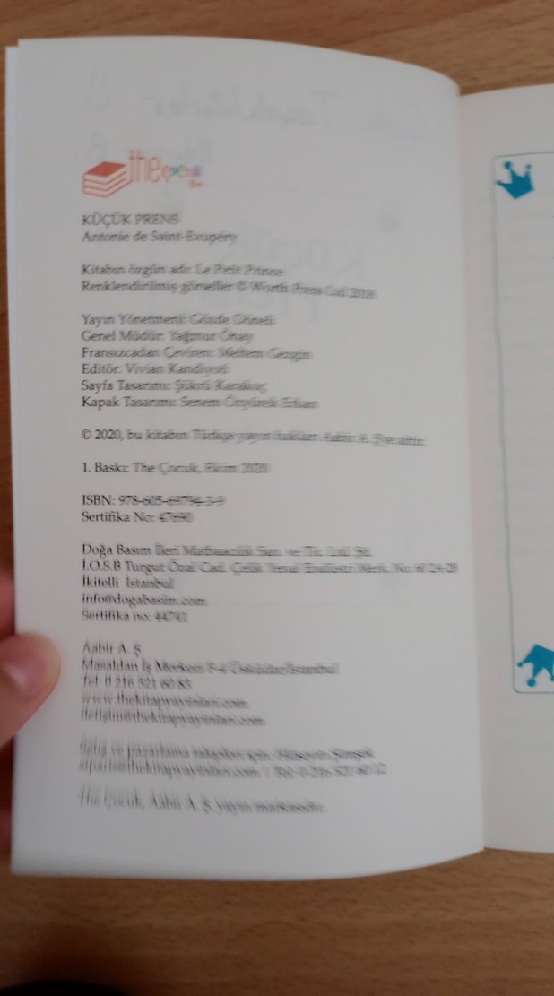 Küçük Prens - Antoine de Saint-Exupery - Görsel 3