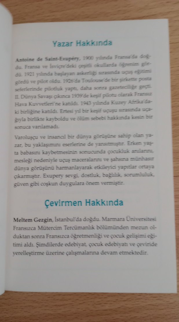 Küçük Prens - Antoine de Saint-Exupery - Görsel 4