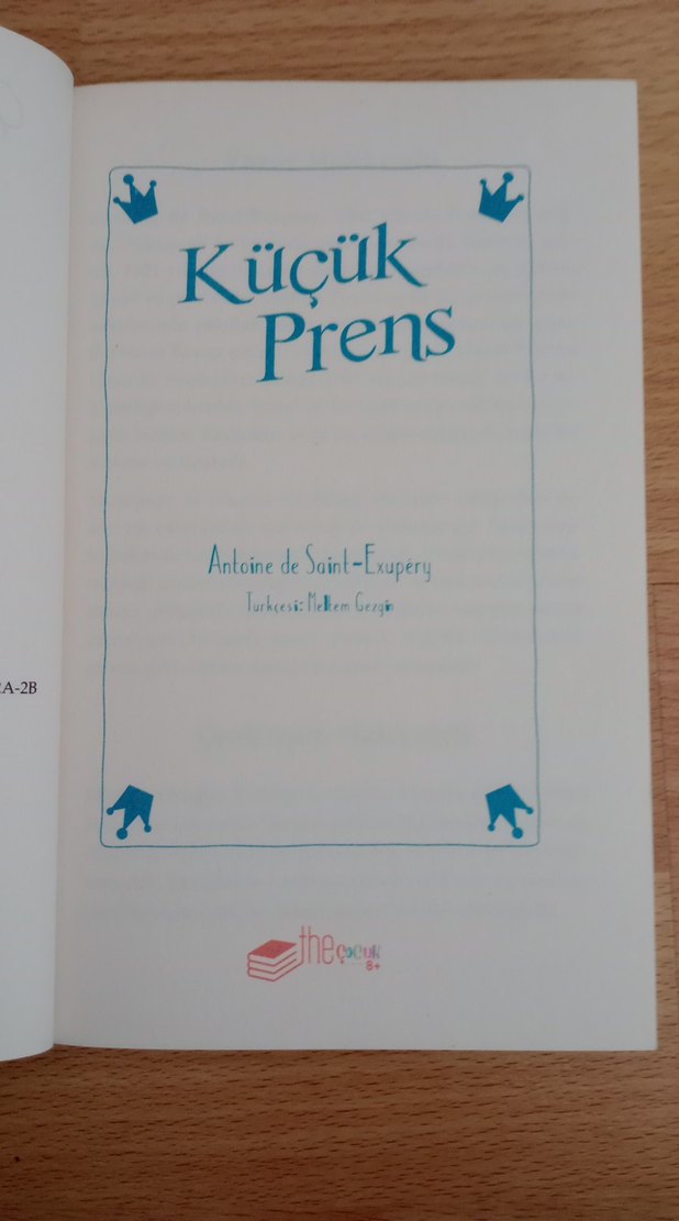 Küçük Prens - Antoine de Saint-Exupery - Görsel 2