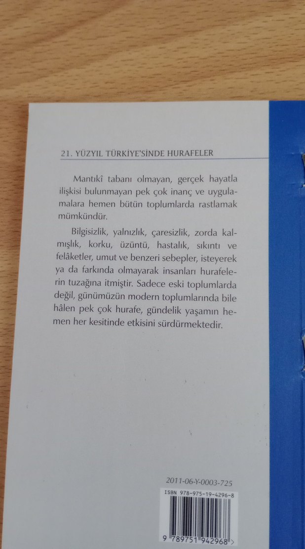 21. Yüzyılda Türkiye'de Hurafeler Kitabı - Görsel 2