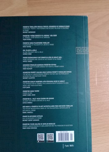 Beden Diyanet İlmi Dergi - Farabi Özel Sayı