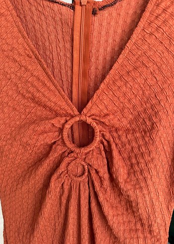 Uzun kollu elbise - Görsel 4