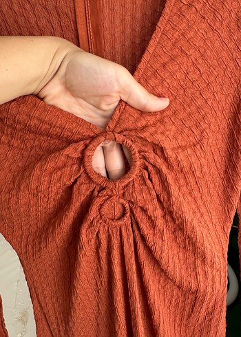 Uzun kollu elbise - Görsel 5