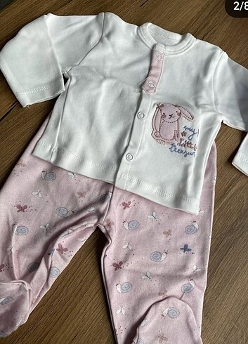 3 Ay Beden Karaca sıfır 10 parça bebek set 