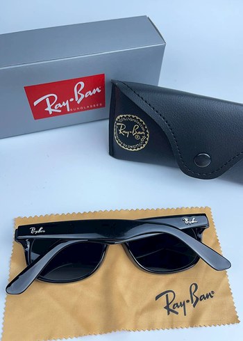 Ray-Ban Siyah Parlak Klasik Kadın Güneş Gözlüğü - Görsel 5