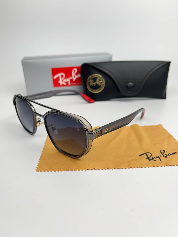 Ray-Ban Gri Klasik Erkek Güneş Gözlüğü - Görsel 3