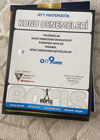 AYT Matematik Konu Denemeleri Kitabı