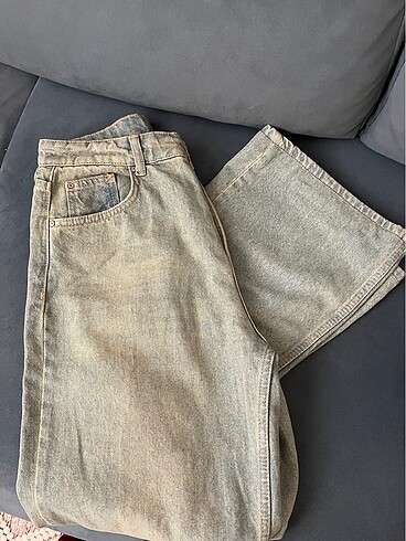 Trendyolmilla vintage yüksel bel wide leg jeans