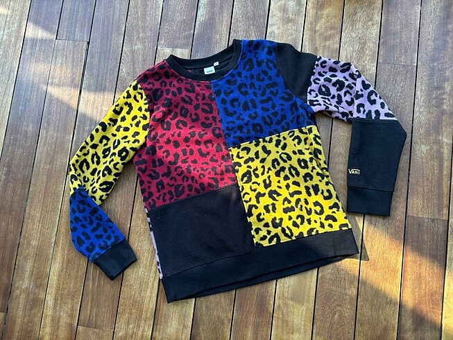 vans leopar desenli polar