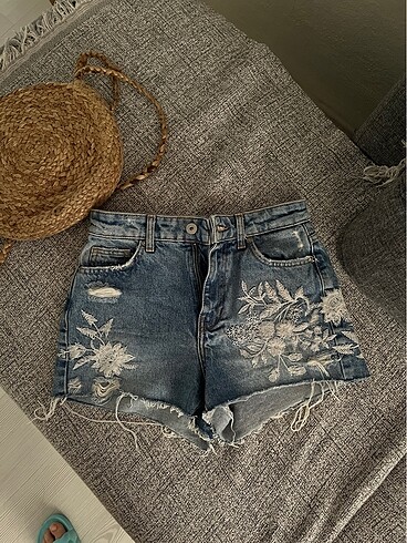 Bershka denim şort