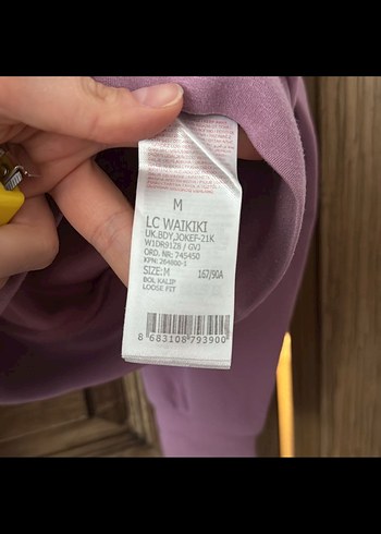 Mor Rahat Kesim Kadın Eşofman Takımı - Görsel 6