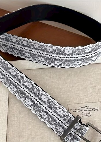 Dantel Detaylı Kemer - Görsel 2