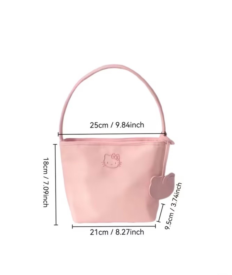 Pembe hello kitty Omuz Çantası - Görsel 2