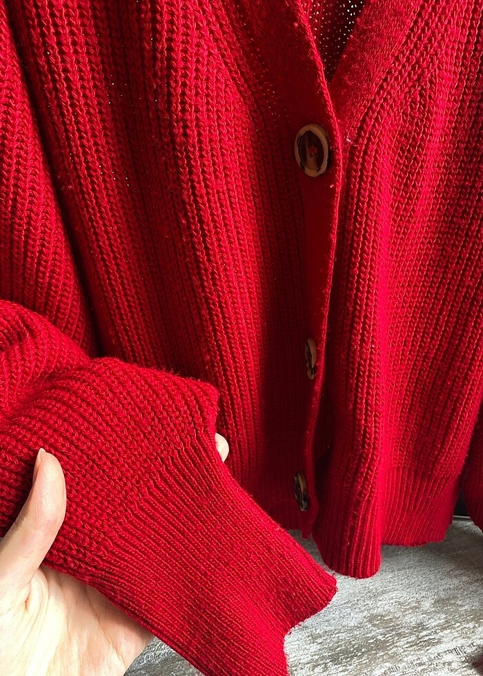 Triko hırka - Görsel 4