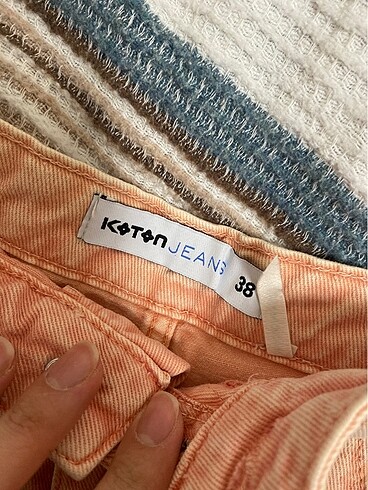 Jean şort - Görsel 4