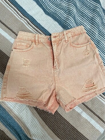 Jean şort - Görsel 3