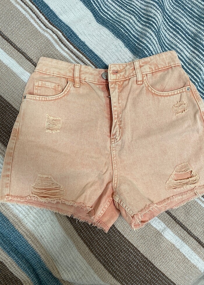 Jean şort - Görsel 2