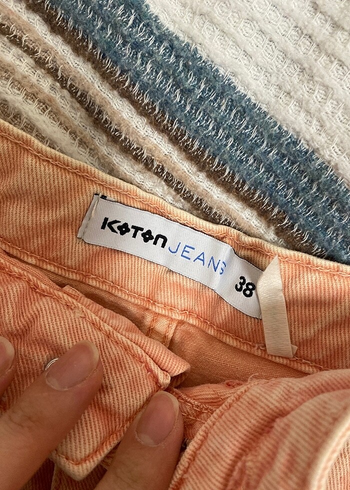 Jean şort - Görsel 4