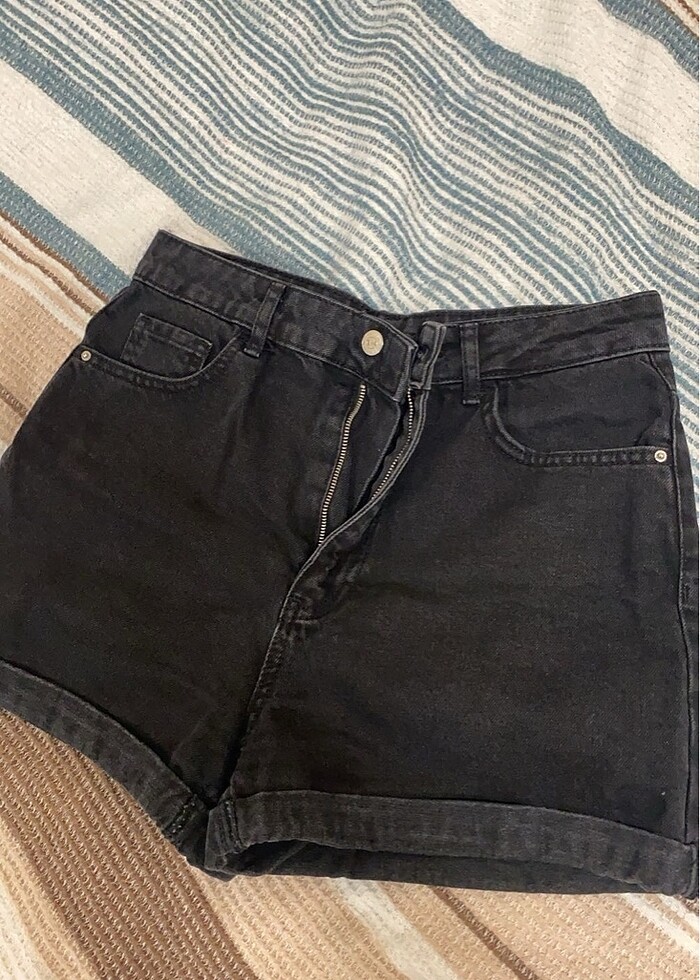 Jean şort - Görsel 4