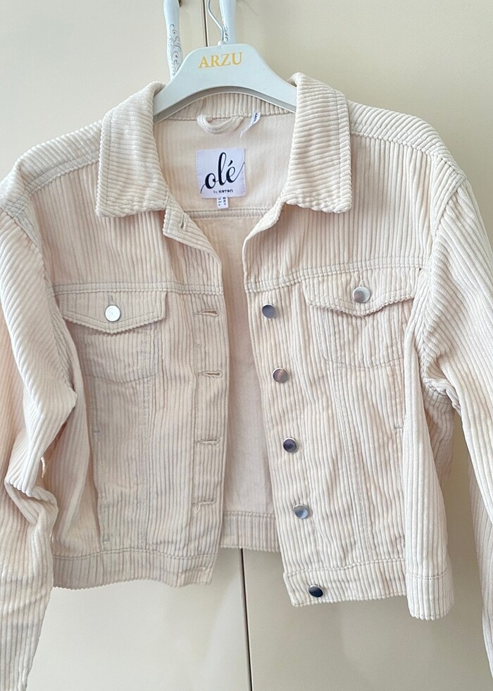 İnce kadife ceket - Görsel 2