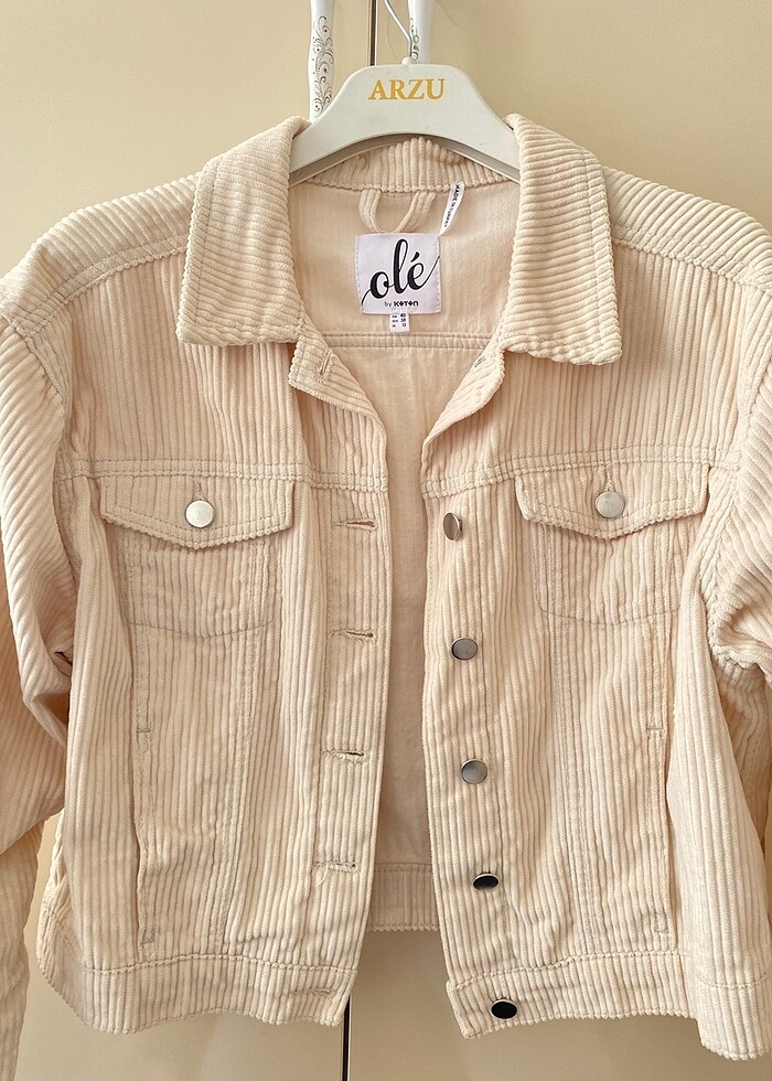 İnce kadife ceket - Görsel 3