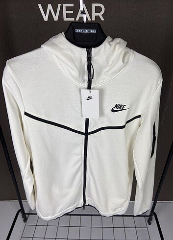 Nike Nike Tech Fleece Hoodie Beyaz 