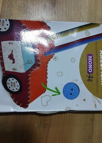 Renkli Araba Modeli Yapım Seti - Görsel 2