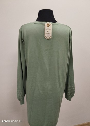 Uzun Kollu Triko Kadın Kazak - Görsel 3