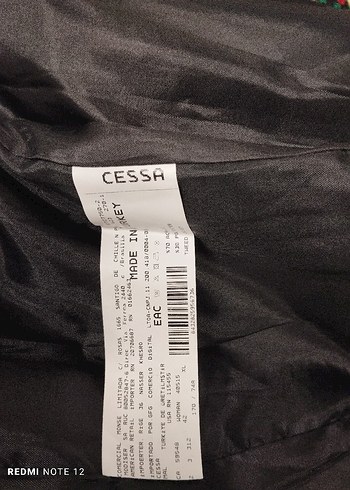 İki Düğmeli Rengarenk Tüvit Ceket - Görsel 8