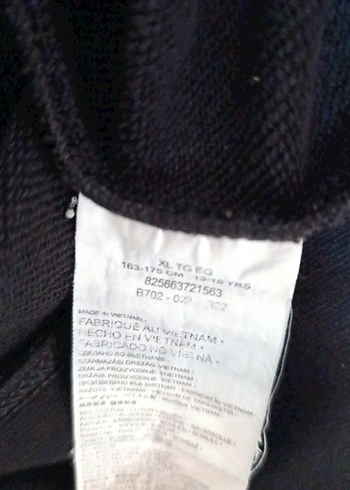 Jordan Nike Siyah Kapüşonlu Sweatshirt 13-15 yaş 163-175 cm - Görsel 3