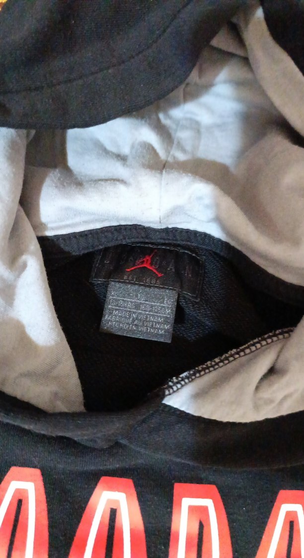 Jordan Nike Siyah Kapüşonlu Sweatshirt 13-15 yaş 163-175 cm - Görsel 2