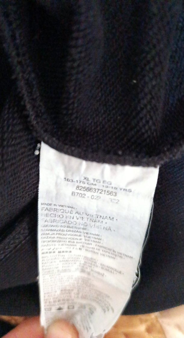 Jordan Nike Siyah Kapüşonlu Sweatshirt 13-15 yaş 163-175 cm - Görsel 3