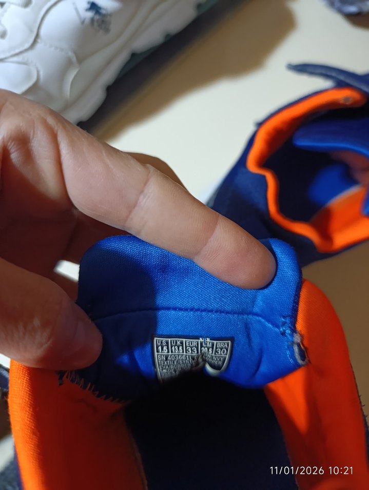 Erkek Çocuk Renkli Mavi Spor Ayakkabı - Görsel 5