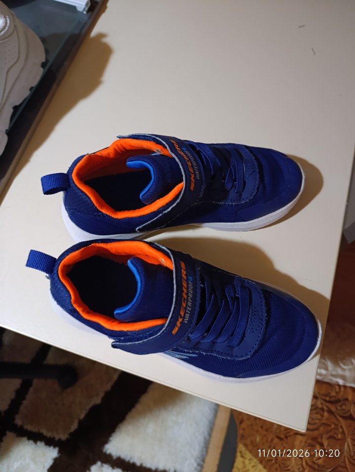 Erkek Çocuk Renkli Mavi Spor Ayakkabı - Görsel 3