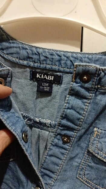 Kız bebek gömlek elbise  - Görsel 2