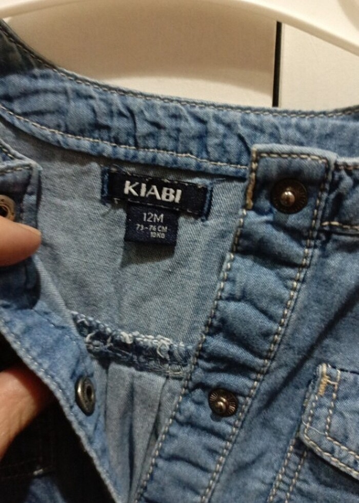 Kız bebek gömlek elbise  - Görsel 2