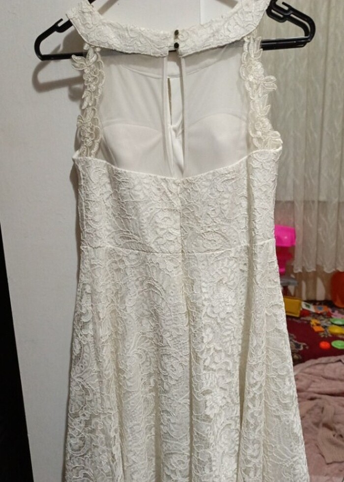 Beyaz nikah elbisesi / beyaz elbise  - Görsel 3